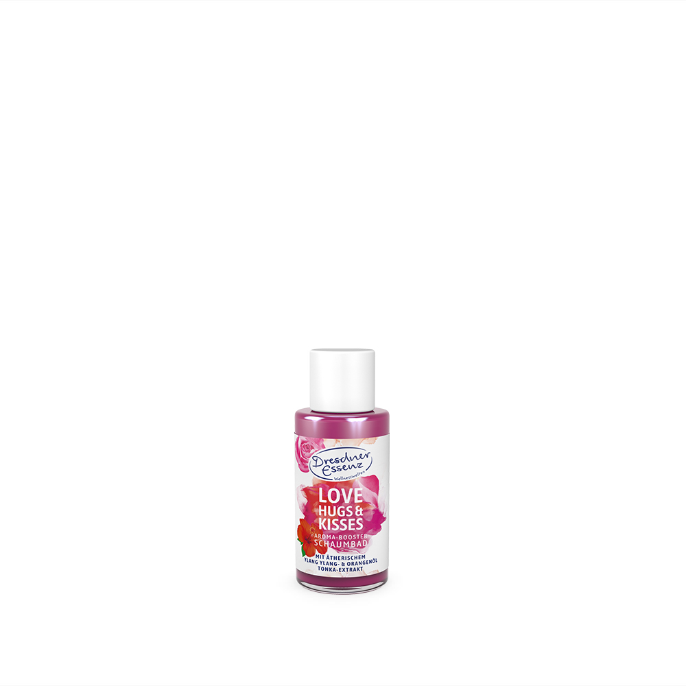 Mini Aroma-Booster Schaumbad "Love, Hugs & Kisses"