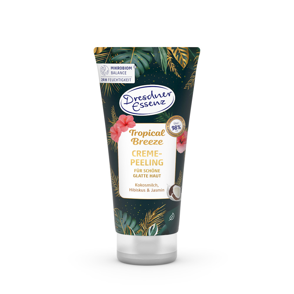 Dusch-Cremepeeling Tropical Breeze ohne Mikroplastik