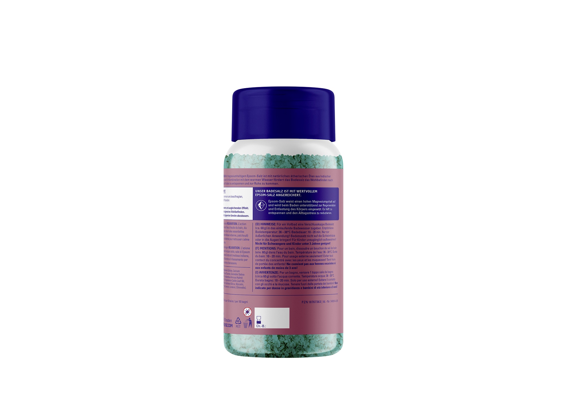 Bath Salt Absolut Relax 600g