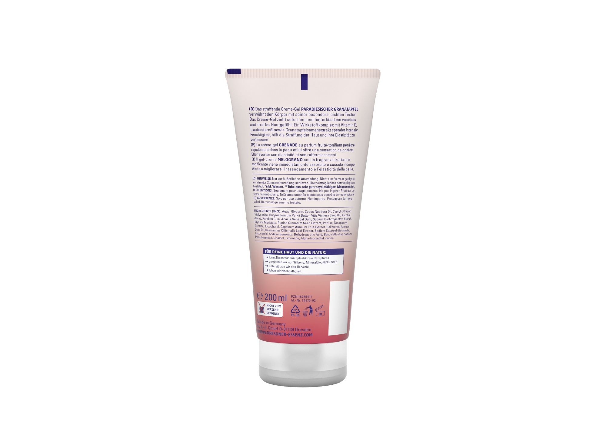 Firming Cream Gel Heavenly Pomegranate