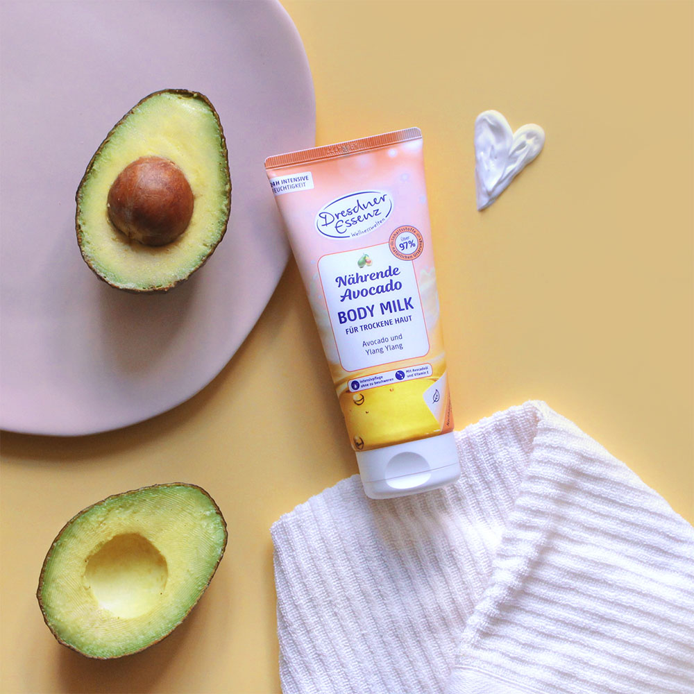 Bodymilk mit Avocadoöl