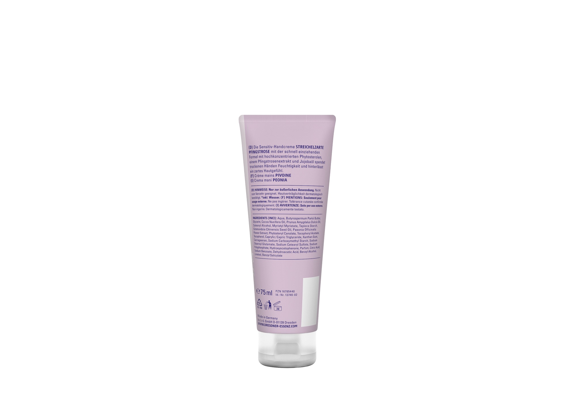 Sensitive Hand Cream Peony